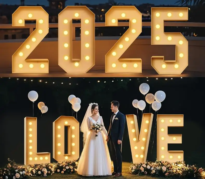 Marquee Light up Numbers with  - Light Up Letters Marquee 评论和价格