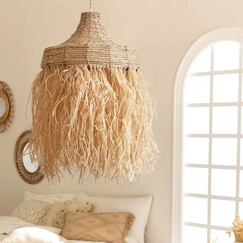 Handmade Woven Rattan Grass Pe - Decor Lighting Australia 评论和价格