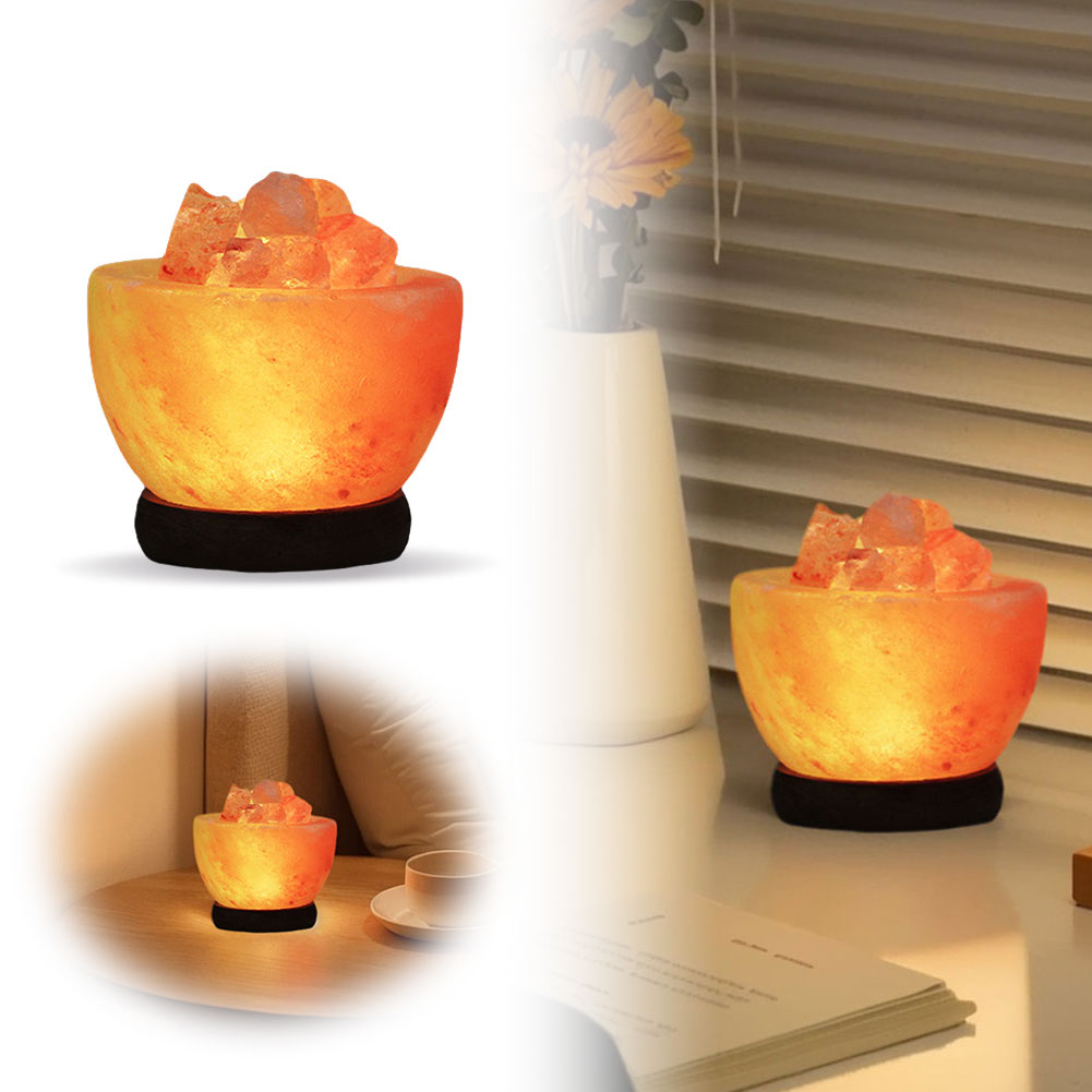 Himalayan Salt Lamp Crystal Sa - Star Projector Night 评论和价格