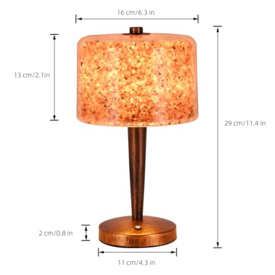 Salt lamp with Touch dimmer Co - Himalayan Salt Lamp 评论和价格