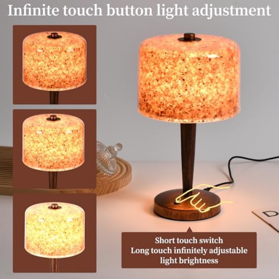 Salt lamp with Touch dimmer Co - Himalayan Salt Lamp 评论和价格