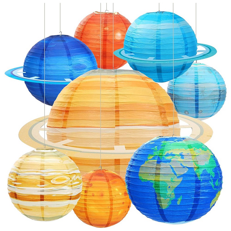 paper lantern 8Pcs Space Paper - Lantern Paper Solar 评论和价格