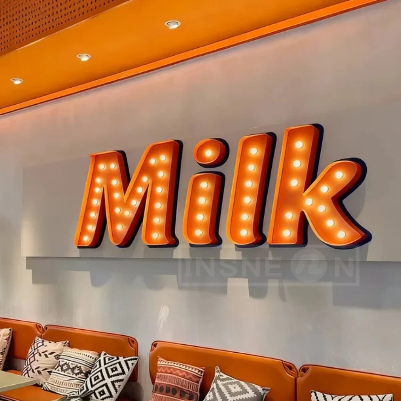 Custom Metal Light Bulb Letter - Light Up Letters Marquee 评论和价格