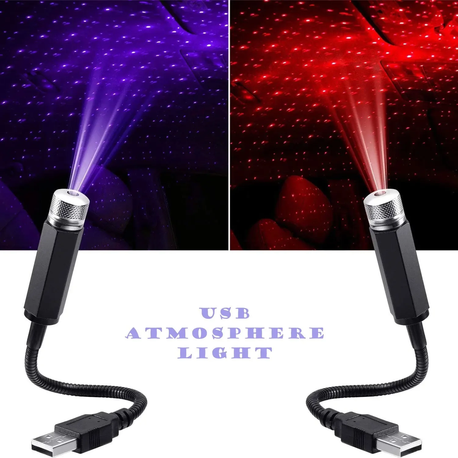QXNY 1pcs Mini LED Car Roof St - Star Projector Night 评论和价格