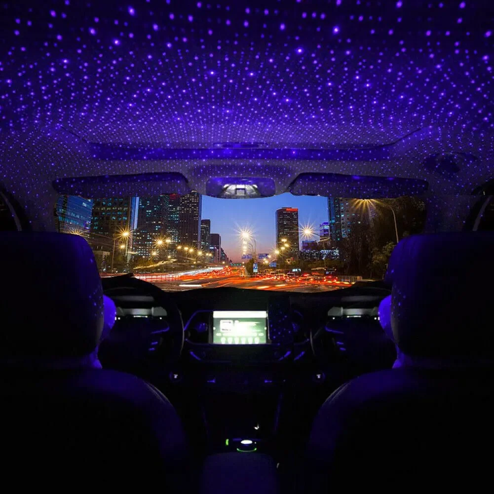 QXNY 1pcs Mini LED Car Roof St - Star Projector Night 评论和价格