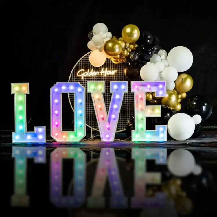 Professional LED Marquee Lette - Light Up Letters Marquee 评论和价格