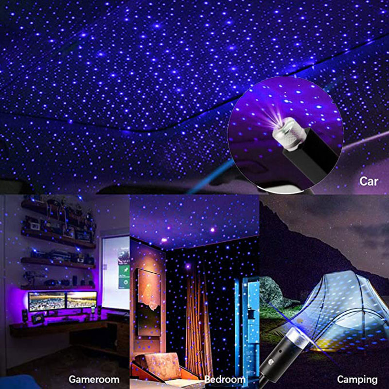 Adjustable Auto USB Decorative - Star Projector Night 评论和价格