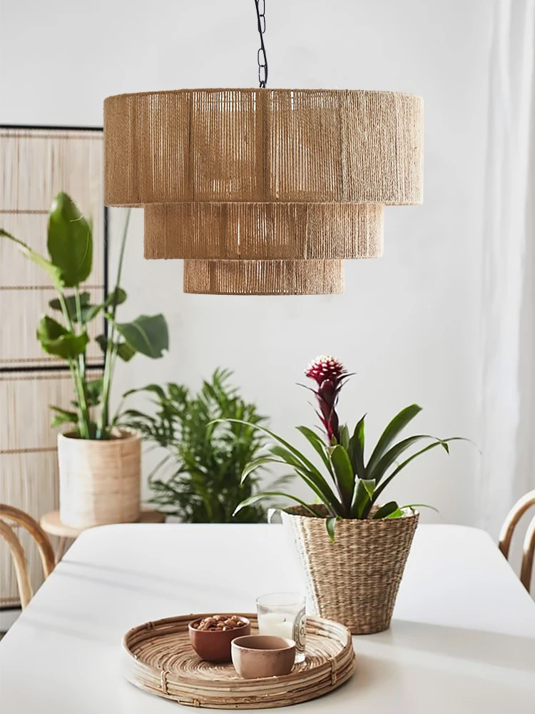 Handmade Rattan Bohemian Retro - Decor Lighting Australia 评论和价格