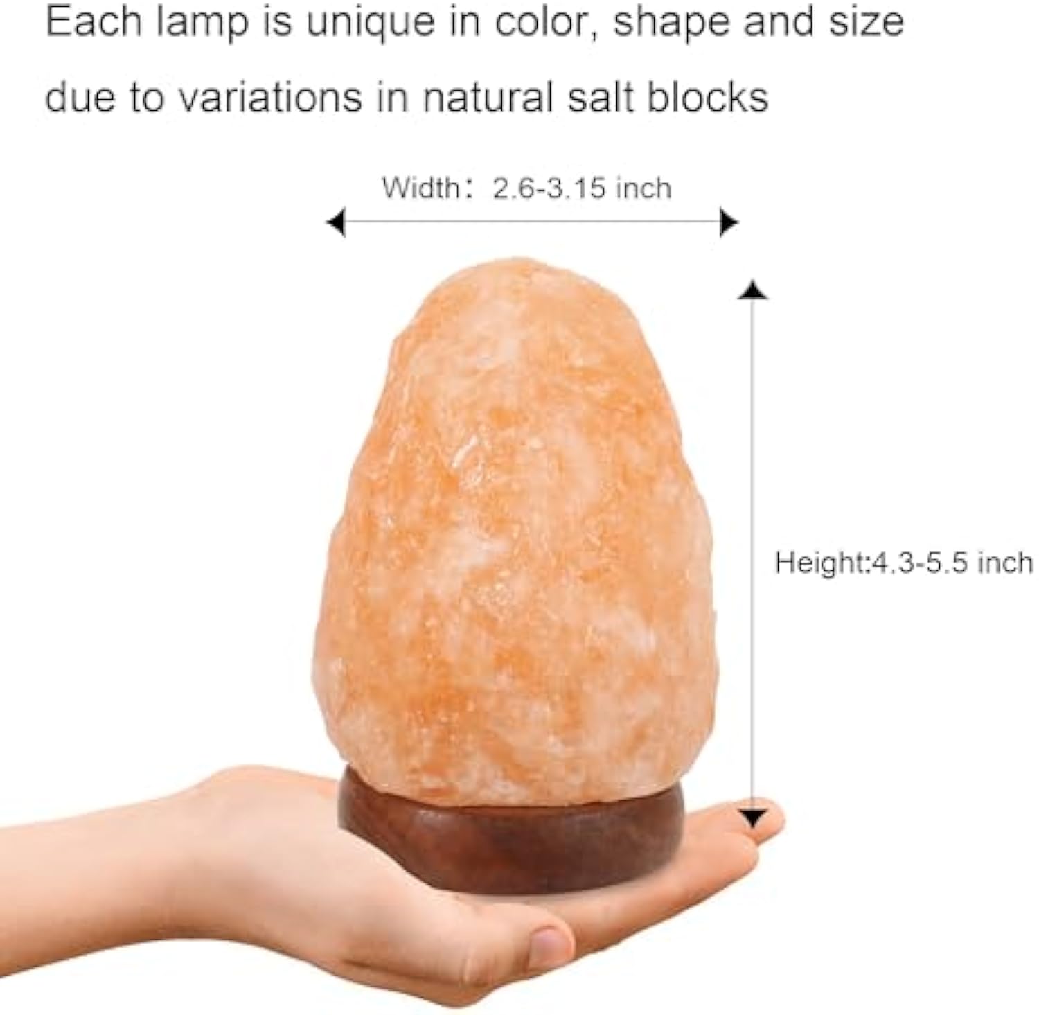 Organic Material Himalayan Sal - Himalayan Salt Lamp 评论和价格