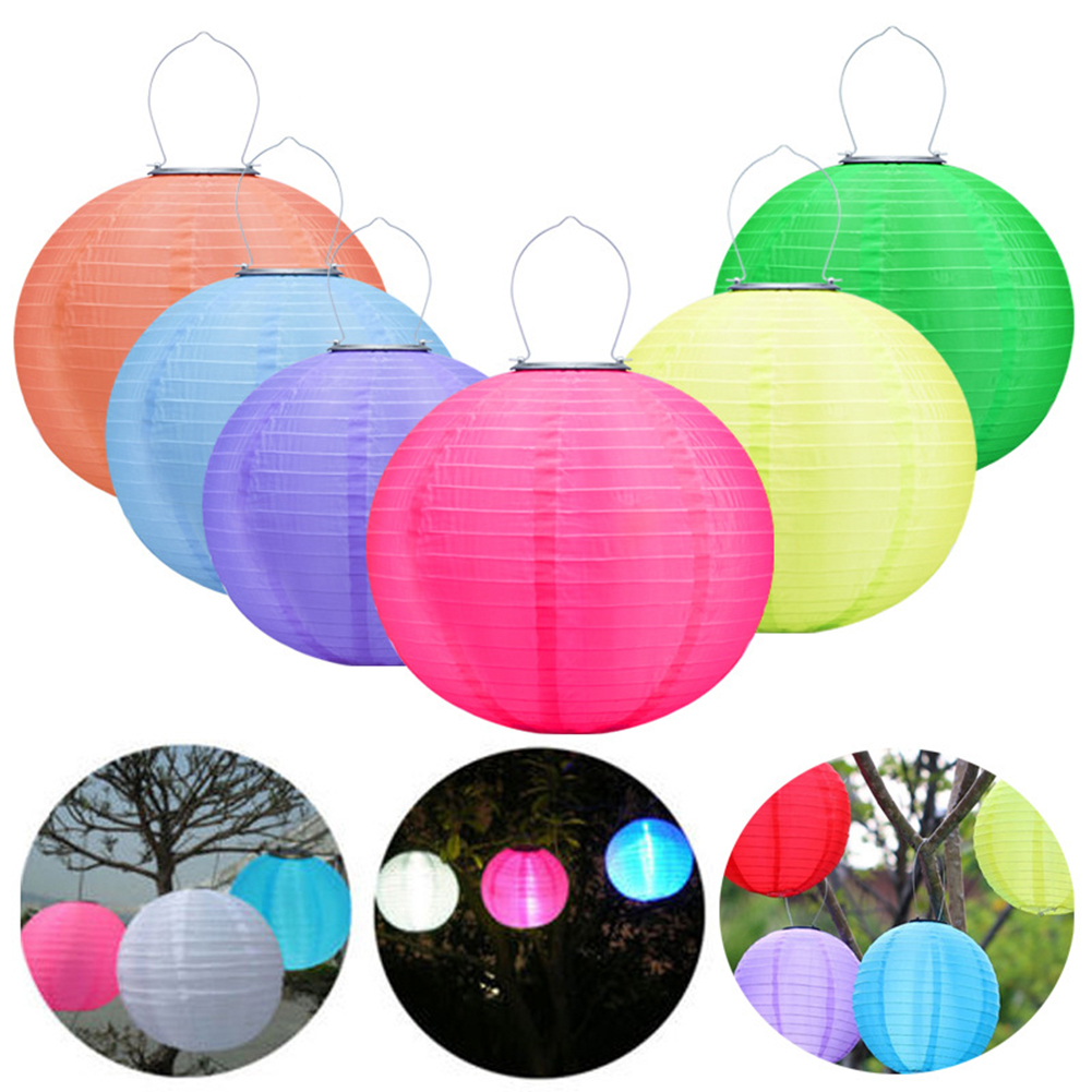 LED Solar Hanging Lamp Waterpr - Lantern Paper Solar 评论和价格