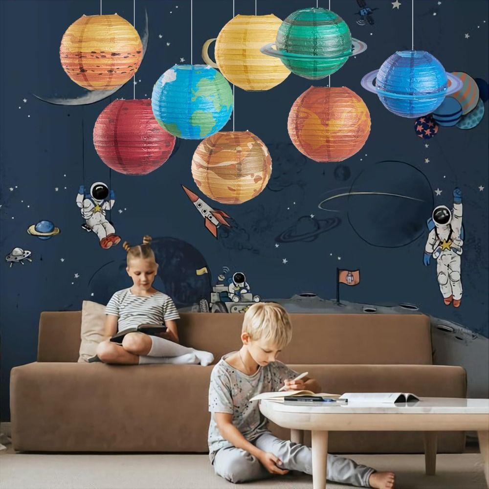 Foldable Hanging Planet Paper  - Lantern Paper Solar 评论和价格
