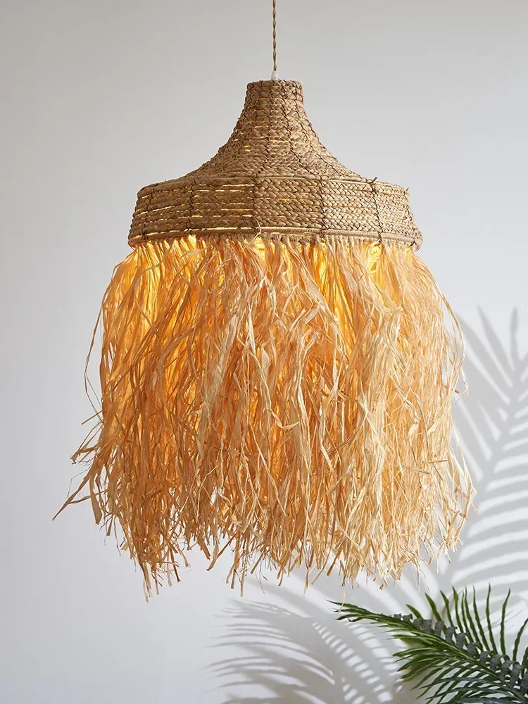 Handmade Woven Rattan Grass Pe - Decor Lighting Australia 评论和价格