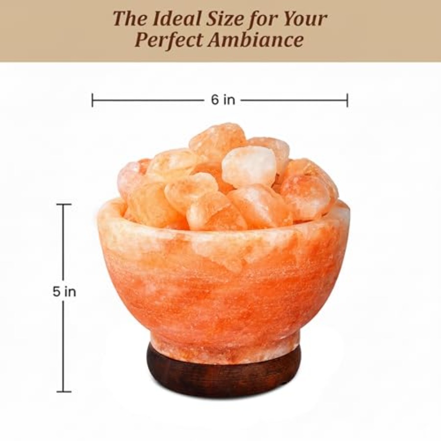 Himalayan Pink Salt Lamp Bowl  - Himalayan Salt Lamp 评论和价格