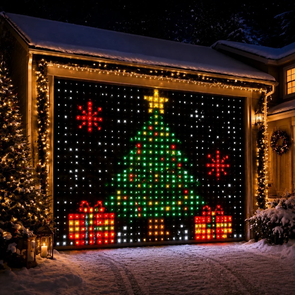 Smart RGB LED Curtain Lights B - Fairy Light Curtain 评论和价格