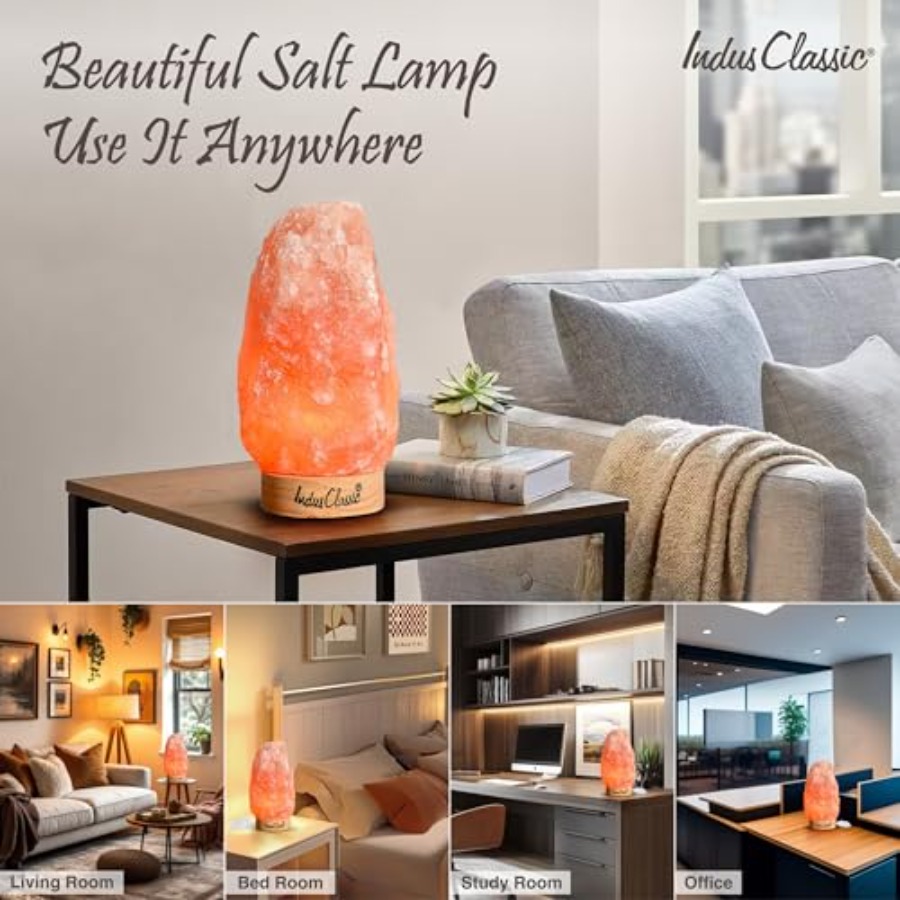 LN-02 Pack of 2 Natural Himala - Himalayan Salt Lamp 评论和价格
